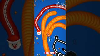 🐍Magic Worms Zone Big Food🍒🥝🍇Snake#shorts #ytshorts #gaming #wormhunt #snake #wormszone #wormszoneio