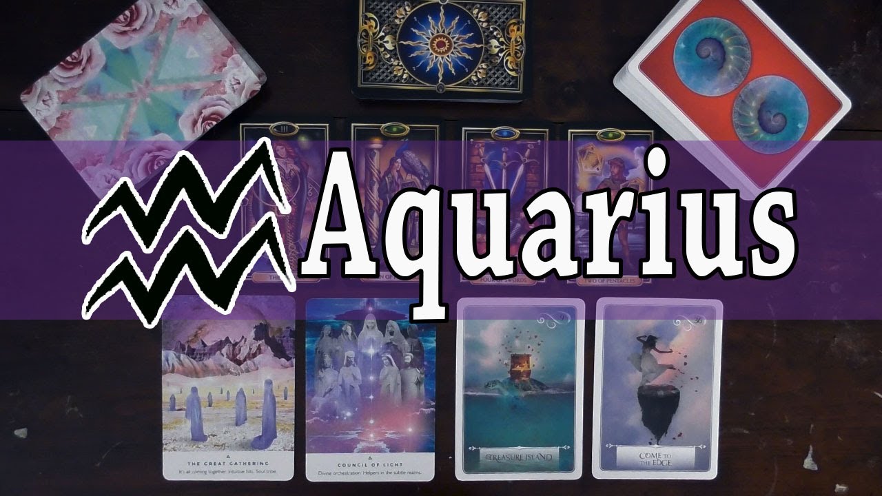 Aquarius Tarot Reading 🔮 Advice For 2020 🔮 At The Edge - YouTube