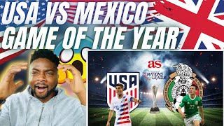 🇬🇧BRIT Football Fan Reacts To USA VS MEXICO - GAME OF THE YEAR?