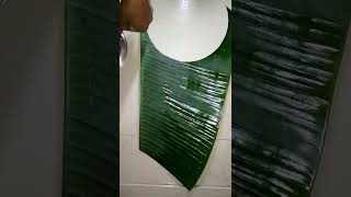 How To Make Banana Leaf Plate|Eco-friendly Leaf Plate|কলাপাতার থালা#shortsbeta #short_video