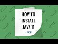 How to install JDK 11 (Java 11) on Windows 10