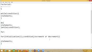 Introduction to Java Programming - Session 3 (Continued) (Looping Statements)