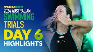 Australian Swimming Trials - Night 6 Highlights | Wide World of Sports