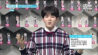 141024 sics- Twins_ryeowook's hand gesture