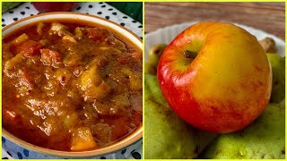 মিক্সড্ ফ্রুটস্ আচার|mixed fruits achar recipe|chatny recipe bangla