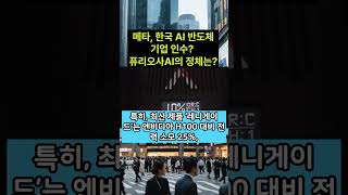 메타, 한국 AI 반도체 기업 인수 퓨리오사AI의 정체는 250212