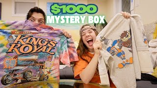 Opening a 1000$ Mystery BOX Of Vintage Clothes | Patricia \u0026 Gustavo