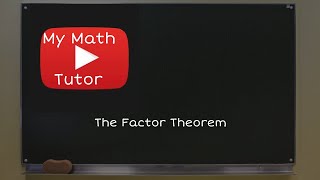ALEKS | The Factor Theorem