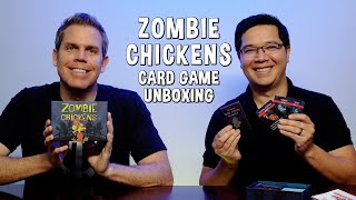 Unboxing Zombie Chickens - The BOK-BOK-ALYPSE Card Game