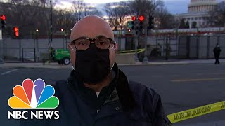 Security Tightens On Capitol Hill Ahead Of Biden Inauguration | NBC News NOW