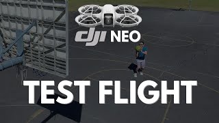 DJI Neo Drone Test Flight (4K Basketball Drills)