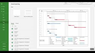 MS Project - Print Project Schedule on One (1) Page