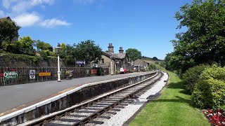 A day on the Keighley and Worth Valley Railway in the Yorkshire Dales UK