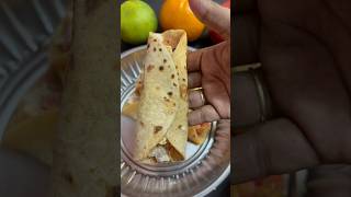 Simple Chapathi roll recipe in Tamil✨!!! Leftover chapathi recipe😋