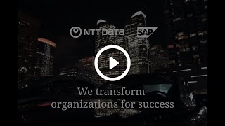 Transform your business with NTT DATA and SAP