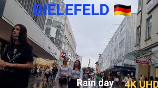 Bielefeld Germany 🇩🇪 4k walk city  centre