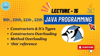 Lecture - 15 - Java Programming | Full Course | Class 9th ,10th ,11th ,12th @FAMEWORLDEDUCATIONALHUB