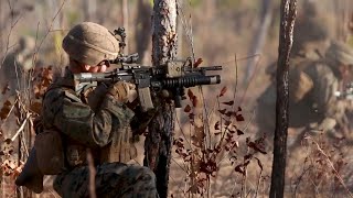 Marines Conduct Platoon Attacks At Mount Bundey
