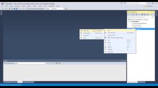 Create an Empty C Project in Visual Studio Express 2013