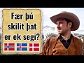 Old Norse | Can Norwegian, Danish and Icelandic speakers understand it? @JacksonCrawford
