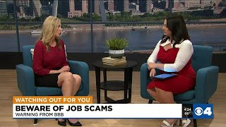 BBB warns of job scams