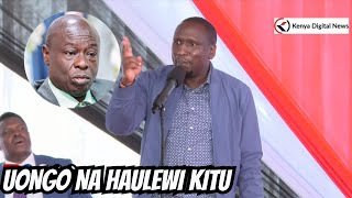 'Give me a speech of Gachagua Speaking about Mt. Kenya's Projects,' Sen Cheruiyot Lectures Former DP