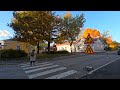 autumn in the most charming town in finland 🍂 4k ambient walking in ekenäs tammisaari raseborg