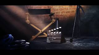 779 -  Movie Opener Logo Reveal Production Videography Studio Light animation opener