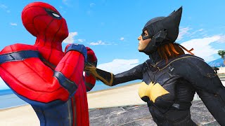 Spider-Man vs BATGIRL - Epic Superheroes Battle