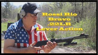 FIRST SHOTS!!!  Rossi Rio Bravo .22LR Lever Action Rifle