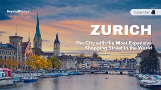 How Expensive is Zurich's Most Luxurious Shopping Street? 🤔