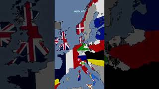 Napoleonic Wars #trend #viral #edit #geography #flag #map #fyp #shorts