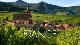 France AMAZING Beautiful Nature with Soothing Relaxing Music, 4k Ultra HD by Tim