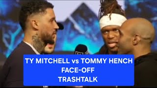 TY MITCHELL vs TOMMY HENCH 🔥 FACE-OFF and TRASHTALK 🥊🔥 #KSI #misfitsboxing