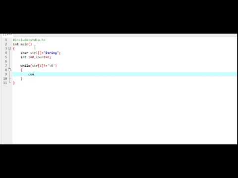How to count total number of characters in a string C Program How to count total number of characters in a string C Program