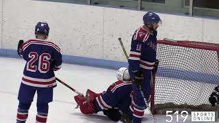 WOAA Hockey - Shelburne Muskies vs Tavistock Royals