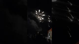 Normanton Gala 2016 fireworks