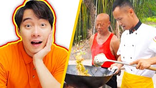 Uncle Roger AMAZED by PERFECT EGG FRIED RICE (Chef Wang Gang)