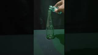 Crazy Science Experiment With Isopropyl Alcohol || Whoose Sound In Bottle #shorts