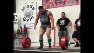 912.5kg (2011lb) Raw Total at 118.6kg (261lb) - Hamish Coulter - New Zealand Powerlifter