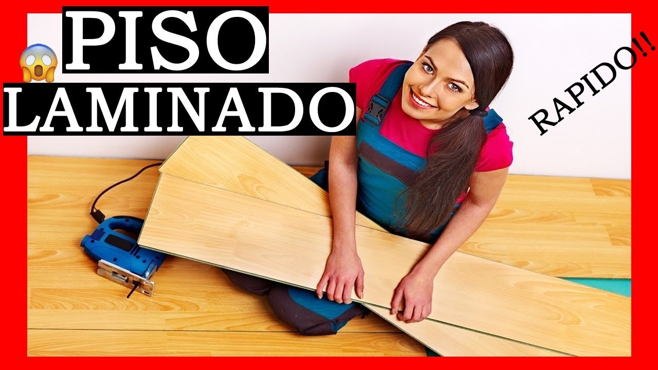 COMO INSTALAR SUELO LAMINADO (Paso A Paso) | PISO Laminado INSTALACION ...