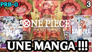 UNE MANGA QUI DROP ! Ouverture 2ème DISPLAY One Piece Card Game PRB-01 \