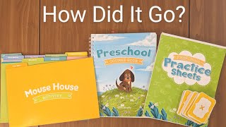 Our Thoughts After Finishing The Course Book || TGTB Preschool Course Set Review