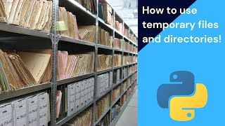 MetPy Mondays #281 - How to Avoid File Clutter with the tempfile Package