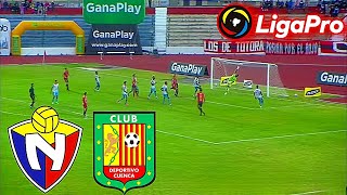El Nacional vs Deportivo Cuenca EN VIVO Liga Pro Ecuador 2024