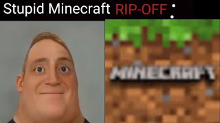 Mr incredible becoming Idiot|Stupid Minecraft RIP-OFF