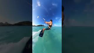 Walking on Water! Kitesurfing is awesome!