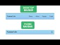 Responsive Navbar with Hamburger Menu using HTML, CSS, JavaScript | Beginner to Pro | NammaCode