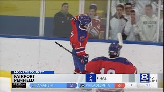 Fairport claims D1 league title in wild win over Penfield