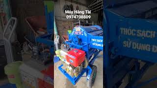 Máy tuốt lúa mini Hằng Tài 0974708809